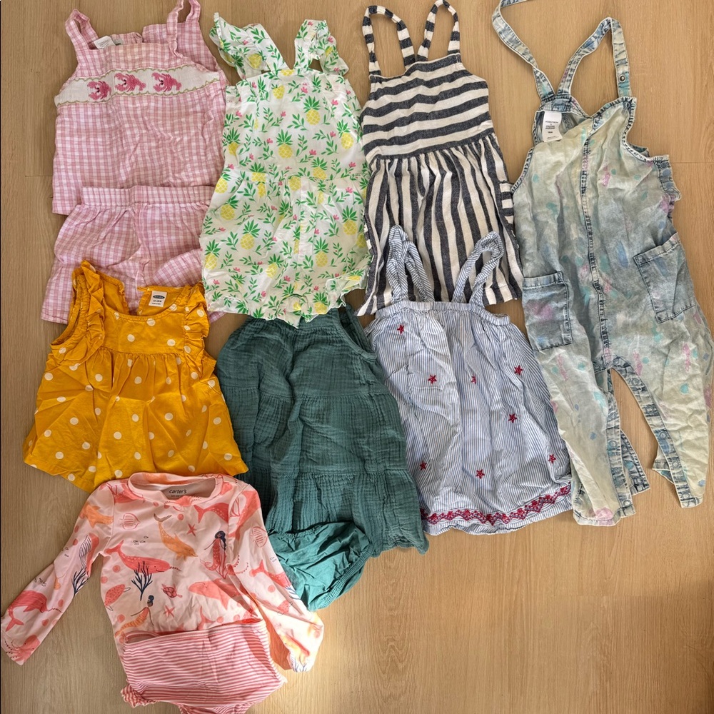 Toddler girls spring / summer bundle (18mo)